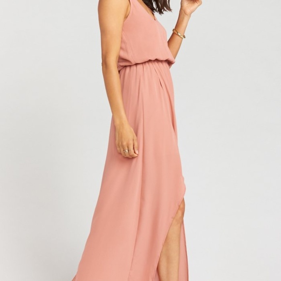 Kendall Maxi Dress Rustic Mauve - Picture 2 of 4